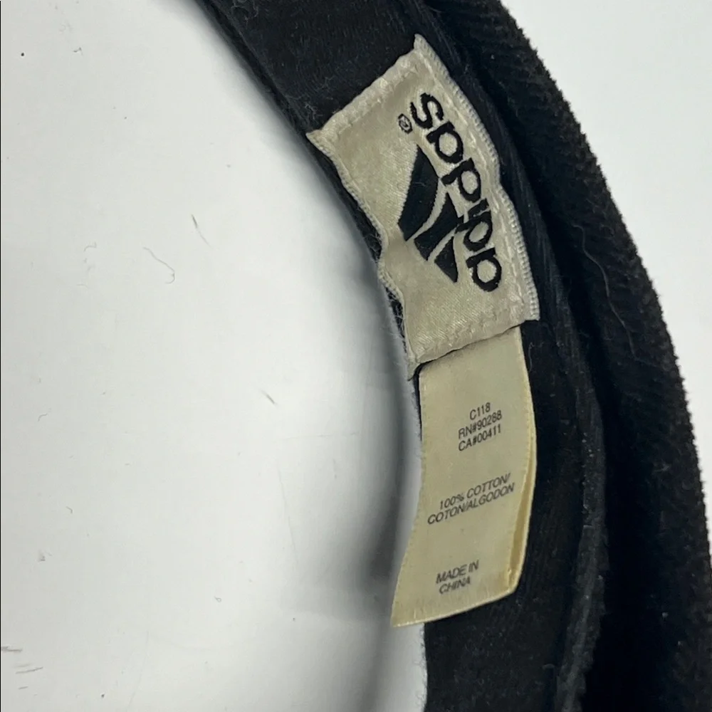 Adidas Black Visor Hat